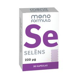 MONO FORMULA Selēns 200mcg kapsulas N30