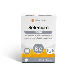 LIVSANE Selēns 100mcg tabletes N90