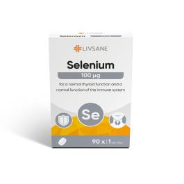 LIVSANE Selēns 100mcg tabletes N90