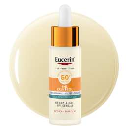 EUCERIN Sun Oil Control SPF 50+ īpaši viegls ikdienas serums 30ml