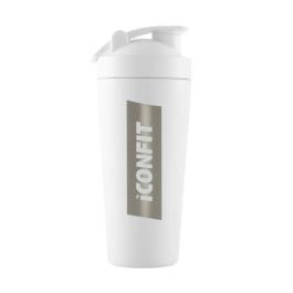 ICONFIT nerūsējošā tērauda šeikeris balts 800ml