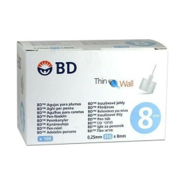 BD Embecta Pen insulīna injektora adatas 8mmx31G N100