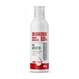 MIDOPHARM Chlorhexidine sķīdums 0.05% ādas dezinfekcijai 100ml