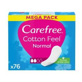 CAREFREE Cotton Feel Normal Aloe ikdienas ieliktnīši N76