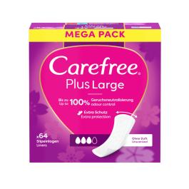 CAREFREE Plus Large Light Scent ikdienas ieliktnīši N64