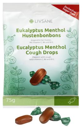 LIVSANE Eikaliptu-Mentola ledenes 75 g