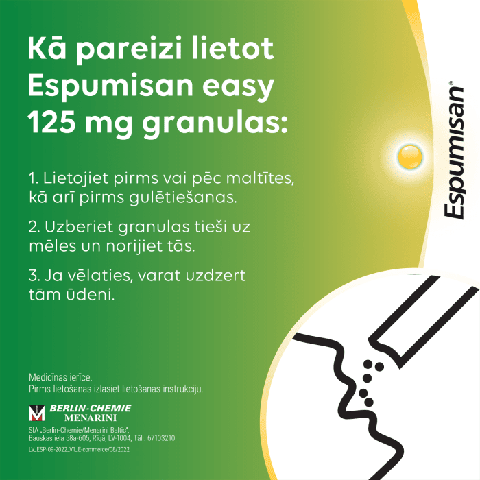 ESPUMISAN easy granulas N14