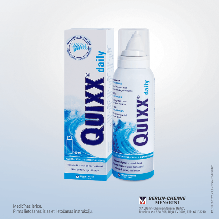 QUIXX Daily deguna aerosols 100 ml