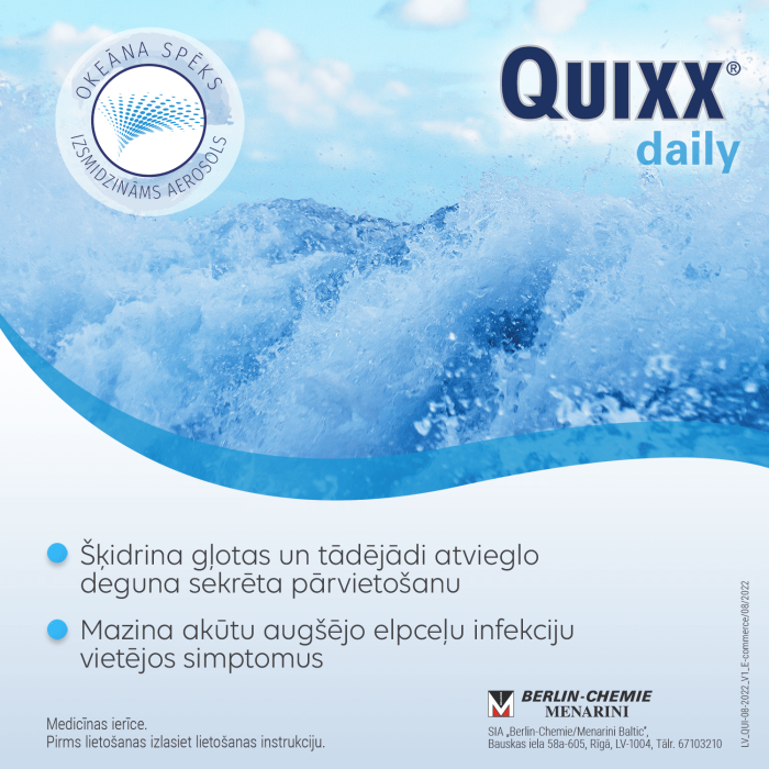 QUIXX Daily deguna aerosols 100 ml