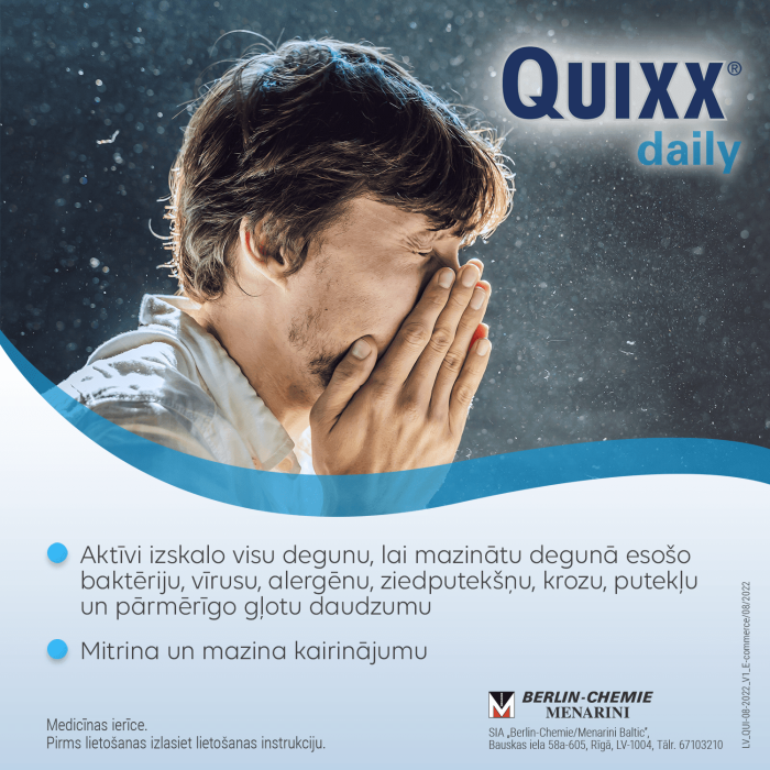 QUIXX Daily deguna aerosols 100 ml