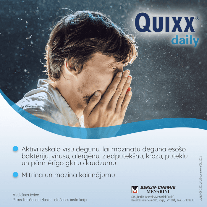 QUIXX Daily deguna aerosols 100 ml