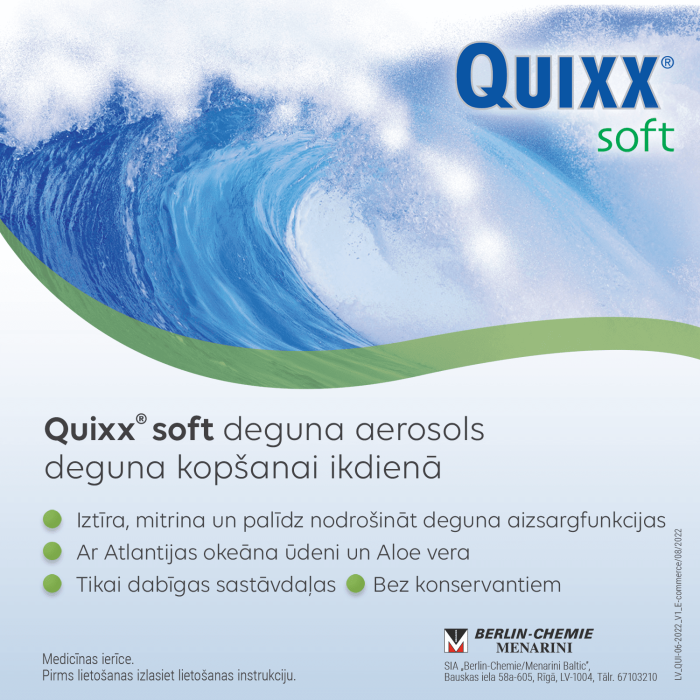 QUIXX Soft deguna aerosols 30 ml