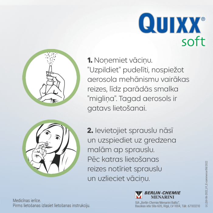 QUIXX Soft deguna aerosols 30 ml