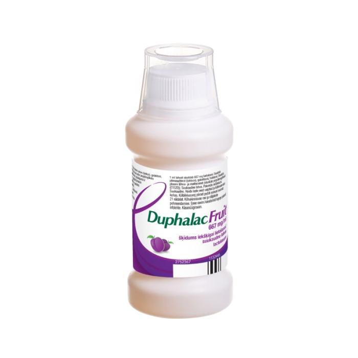 DUPHALAC Fruit 667 mg/ml šķīdums iekšķīgai lietošanai 500 ml