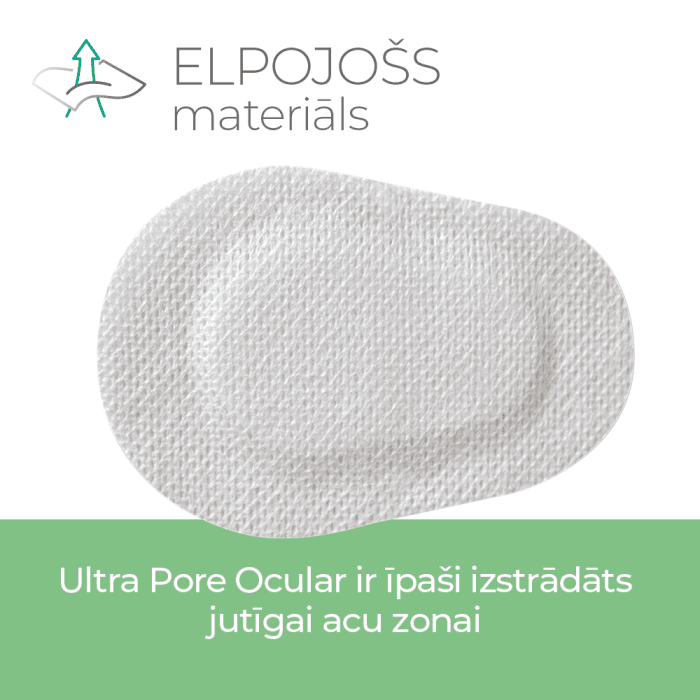 ULTRA PORE acu plāksteris pašlīmējošais 5.7x8.2 N1
