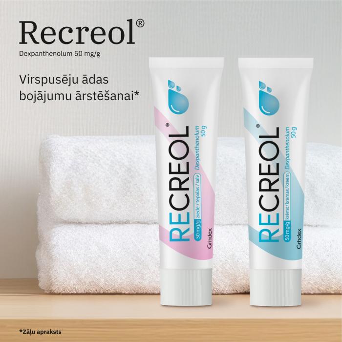 RECREOL 50mg/g ziede 50g