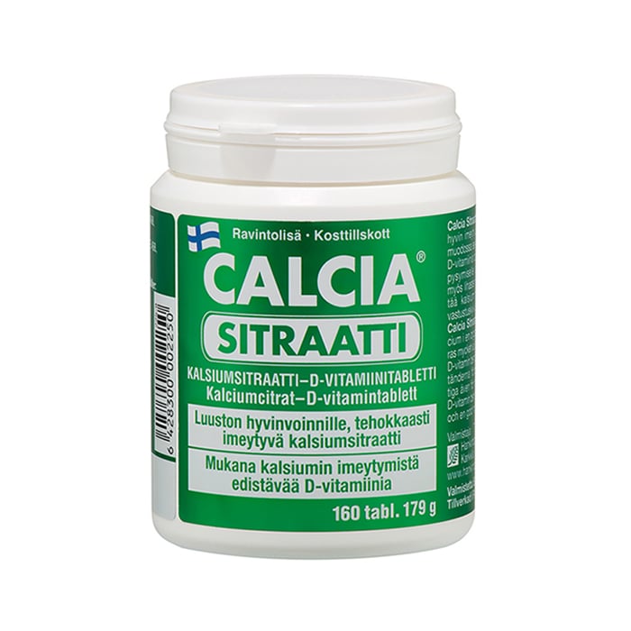 HKK Calcia Sitraatti tabletes N160