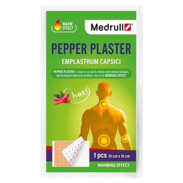 MEDRULL Piparu plāksteris 10x18 cm N1