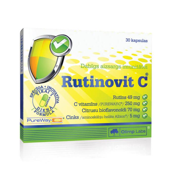 OLIMPLABS Rutinovit C kapsulas N30