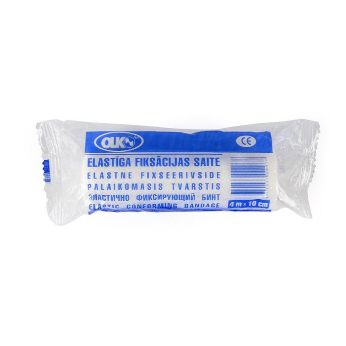 OLKO Elastīga fiksācijas saite, 4m x 10cm