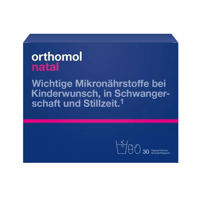 ORTHOMOL Natal pulveris+ kapsulas N30
