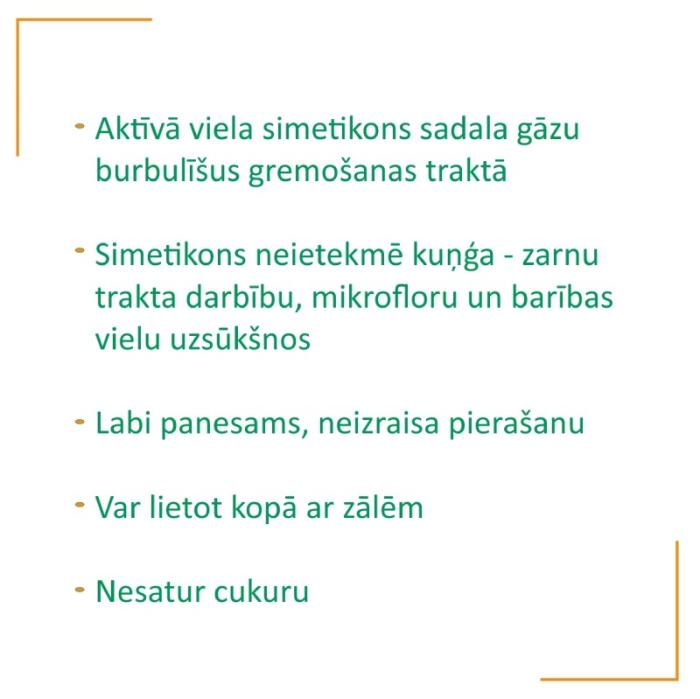 SIMETIGAST Forte 240mg mīkstās kapsulas N10