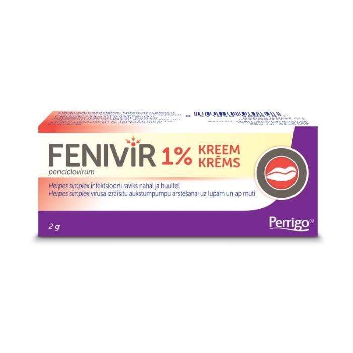 FENIVIR 1% Penciclovirum krēms 2g