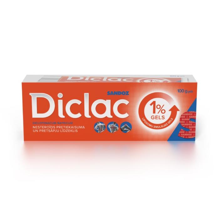 DICLAC 1% gels 100g
