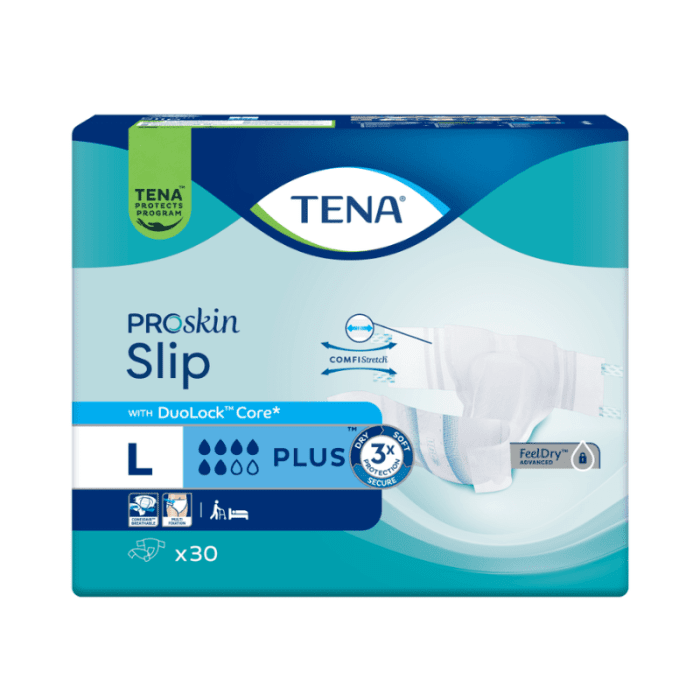 TENA Slip Plus autiņbiksītes L N30