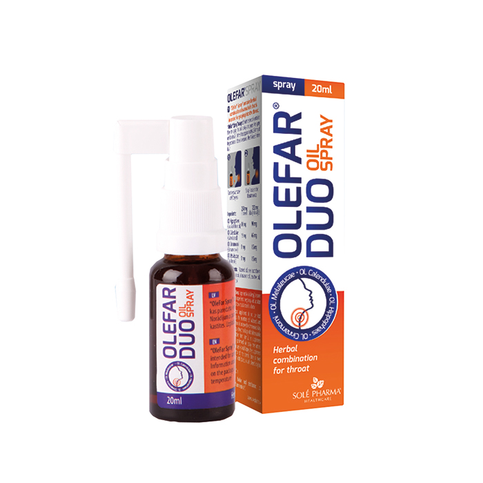 OLEFAR Duo Oil Spray eļļas šķīdums 20 ml