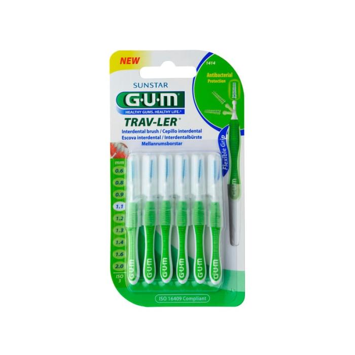 GUM Trav-ler starpzobu birste 1.1mm N6