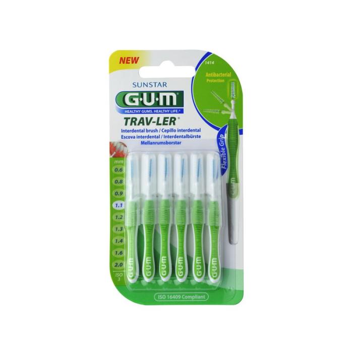 GUM Trav-ler starpzobu birste 1.1mm N6