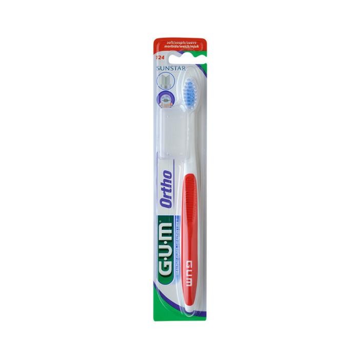 GUM Ortho zobu birste breketēm