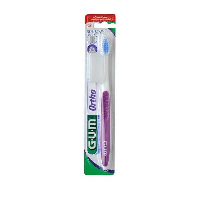 GUM Ortho zobu birste breketēm