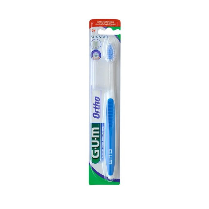 GUM Ortho zobu birste breketēm