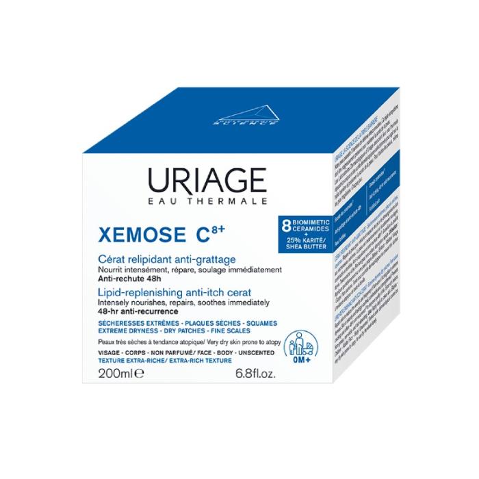 URIAGE Xemose C8+ Cerat krēms sejai un ķermenim 200 ml