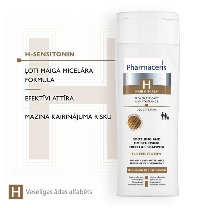 PHARMACERIS H-Sensitonin šampūns 250 ml