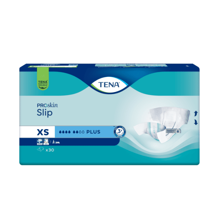 TENA Slip Plus autiņbiksītes XS N30  