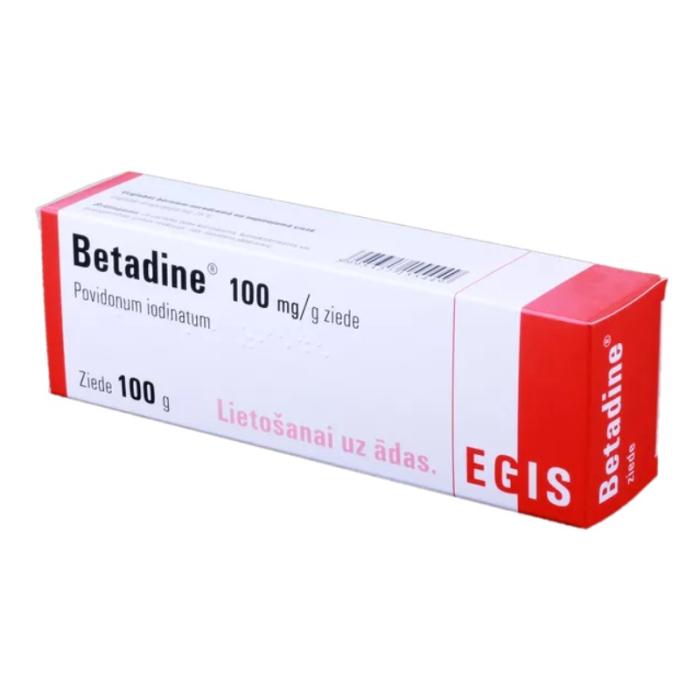 BETADINE 100 mg/g ziede 100 g