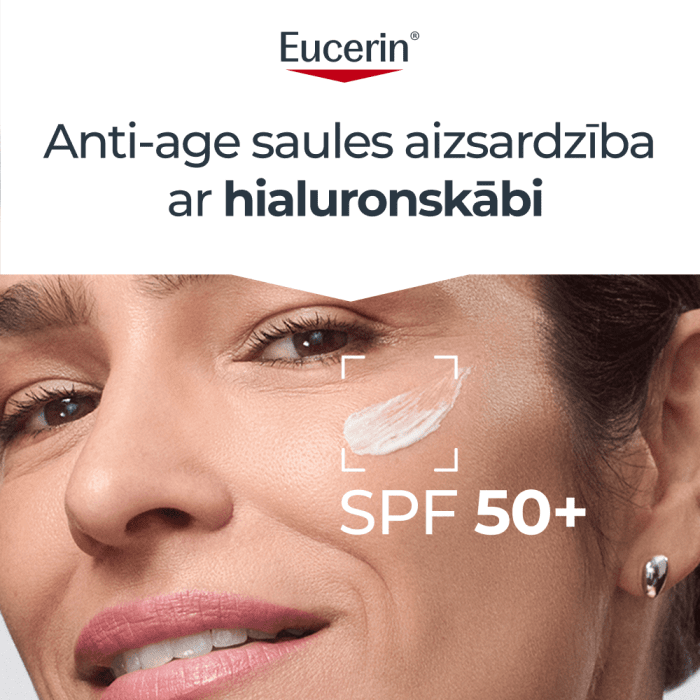 EUCERIN Sun Photoaging Control SPF50 sauļošanās fluīds pret fotonovecošanos 50ml