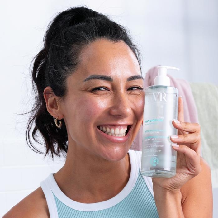 SVR Physiopure Eau Micellaire micelārais ūdens dekoratīvās kosmētikas notīrīšanai 400 ml
