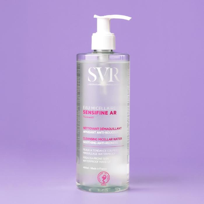 SVR Sensifine AR Eau Micellaire attīrošs micelārais ūdens jutīgai ādai 400 ml