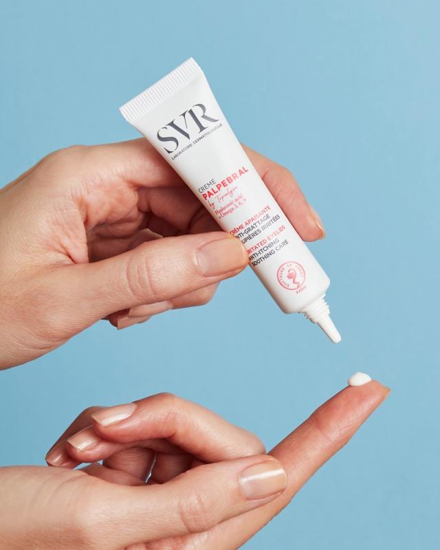 SVR Palpebral Crème By Topialyse nomierinošs krēms plakstiņiem 15 ml