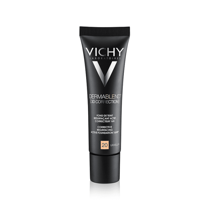 VICHY DERMABLEND 3D tonālais krēms Nr. 20 (Vanilla), 30 ml