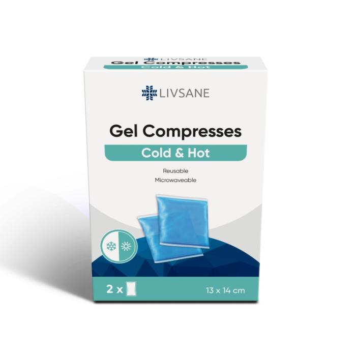 LIVSANE aukstās/karstās gela kompreses N2