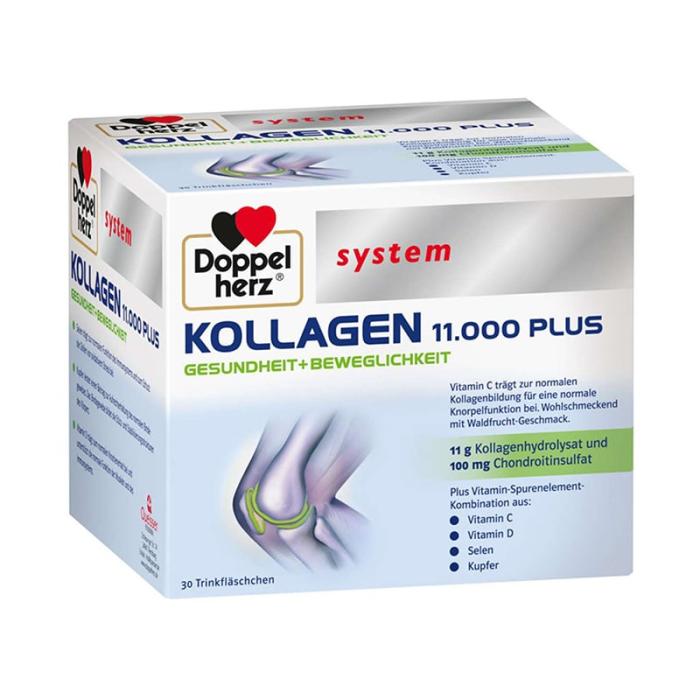 DOPPELHERZ Kollagen 11000 Plus ampulas 25ml N30