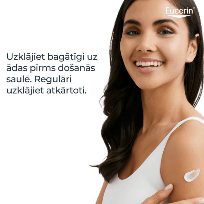 EUCERIN Sun Oil Control SPF 50+ ķermeņa gelkrēms 200 ml