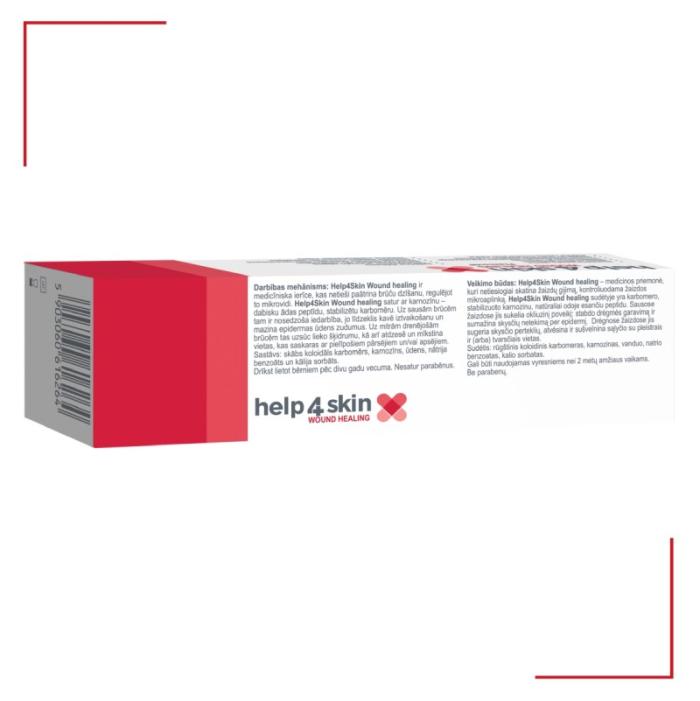 HELP4SKIN hidrokoloīda gels 20 g