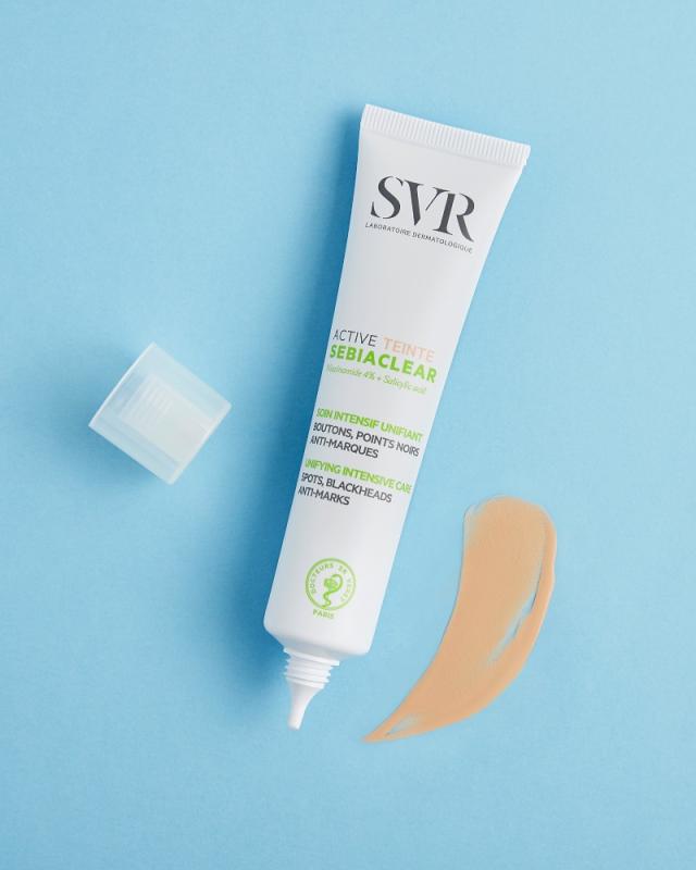 SVR Sebiaclear Active Teinte tonēts krēms problemātiskai ādai 40 ml