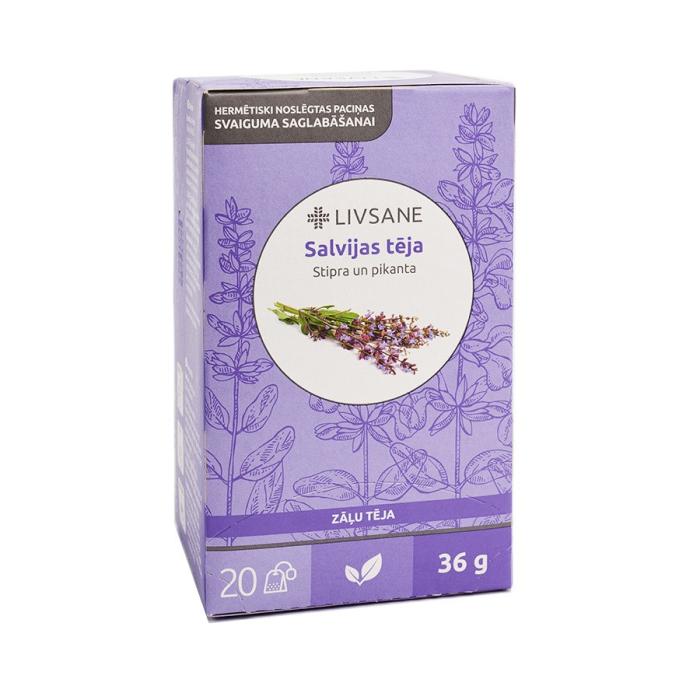 LIVSANE salvijas tēja 1.8g N20